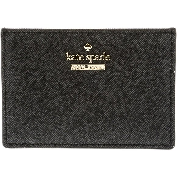 NWT Kate Spade Cameron Street Black Card Holder - Picture 1 of 4